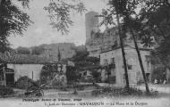 7. Lot-et-Garonne - GAVAUDUN - La  Place et le Donjon