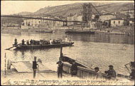 39. - Port-Sainte-Marie. - Le Bac, construction du nouveau pont.