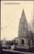SAUVETERRE-SAINT-DENIS (L.-et-G.) L'Eglise et le Monument aux Morts 