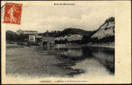 Lot-et-Garonne. LADIGNAC. - Le Moulin et le Château de Lustrac 