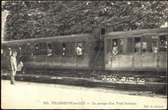 113. VILLENEUVE-sur-LOT – Le passage d'un Train Sanitaire  