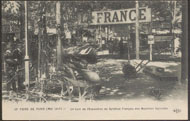 10e FOIRE DE PARIS (Mai 1917) – Un Coin de l'Exposition du Syndicat Français des Machines Agricoles 